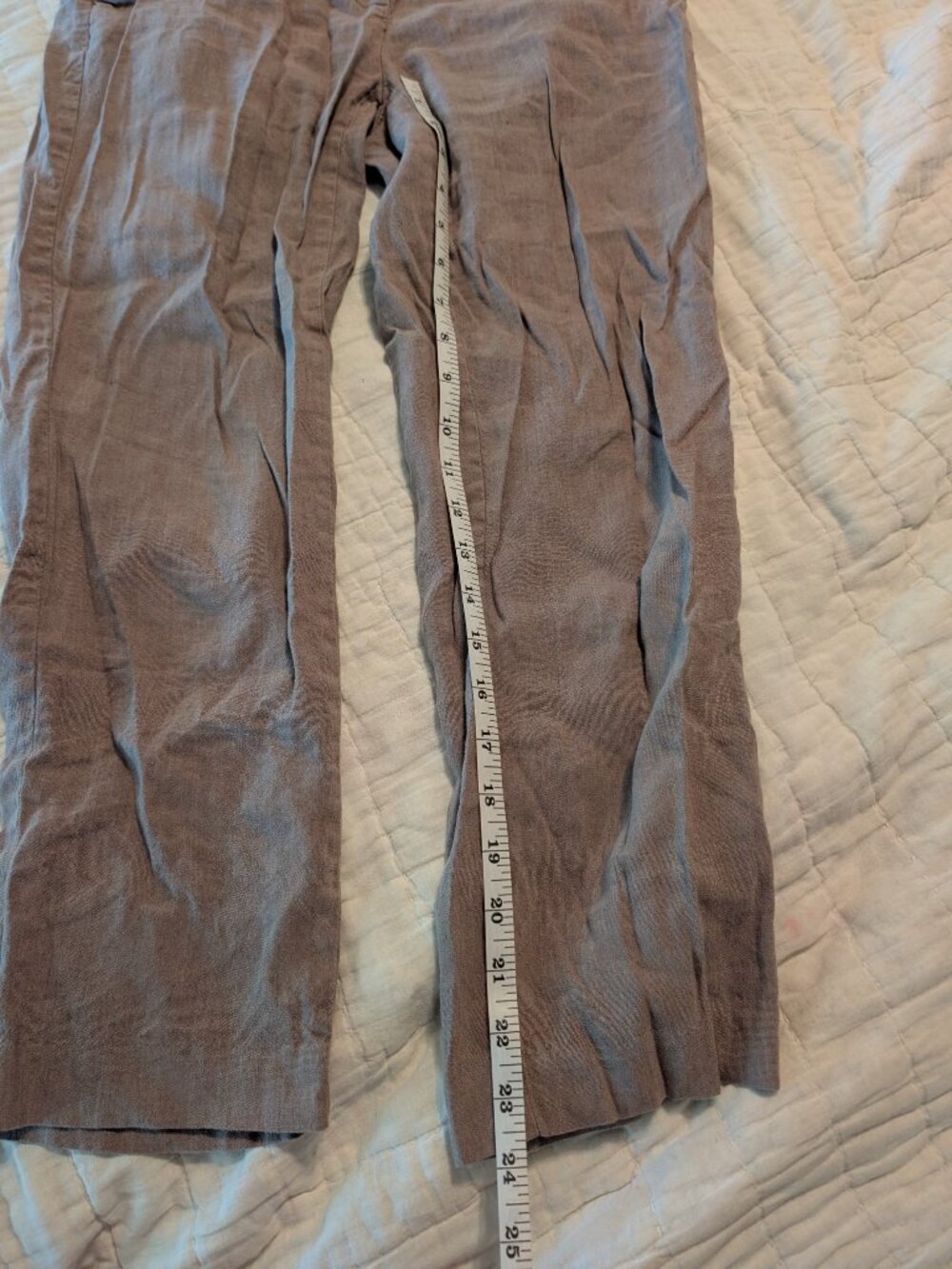 Two pairs of linen pants - Picture 7 of 11